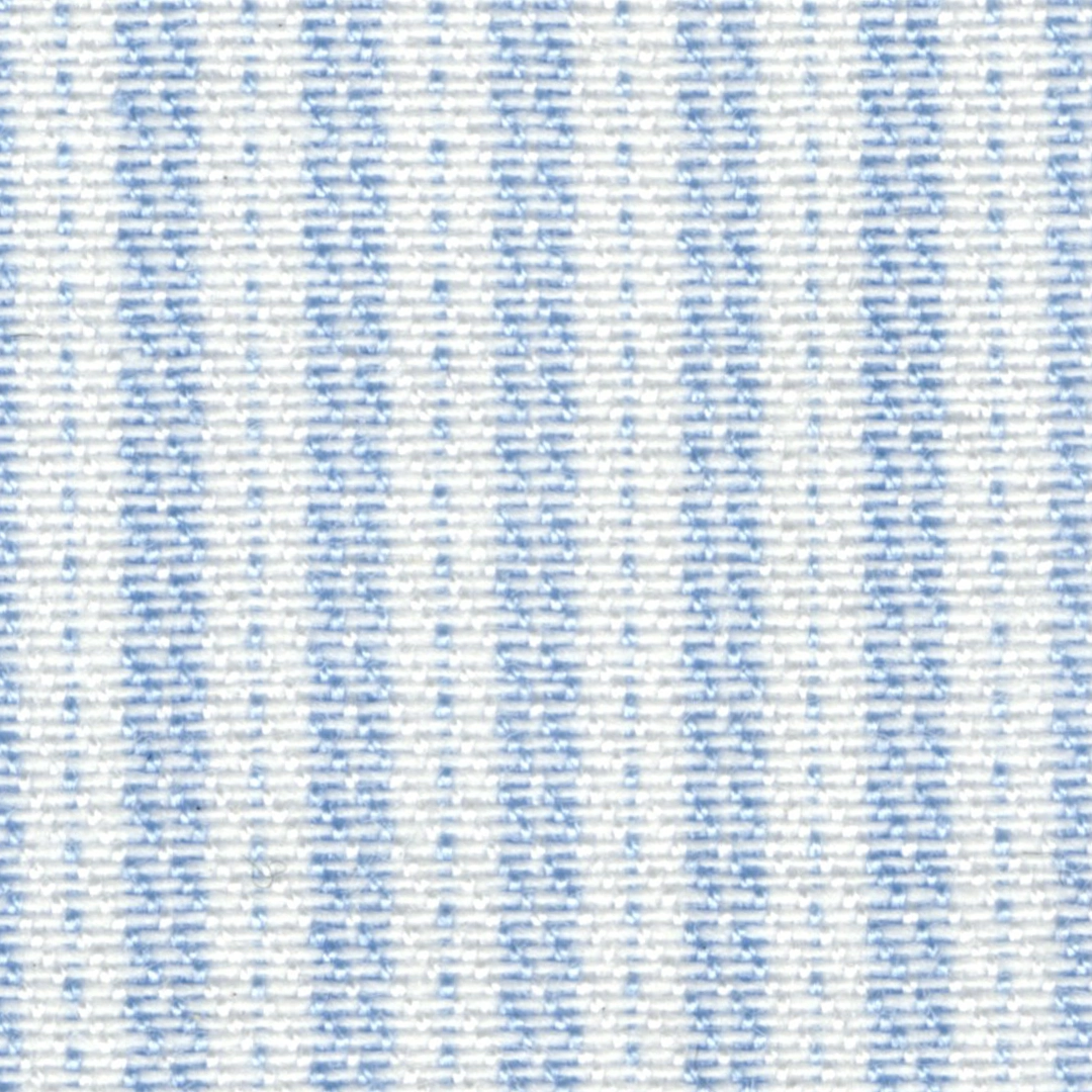 White/Sky Blue Striped